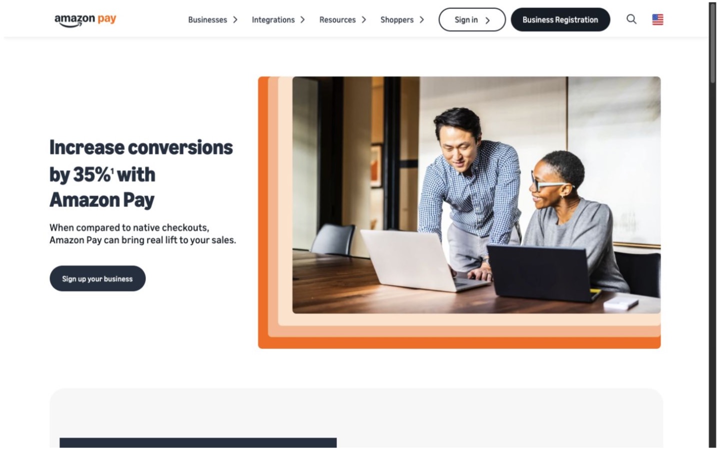 Amazon Pay website screenshot